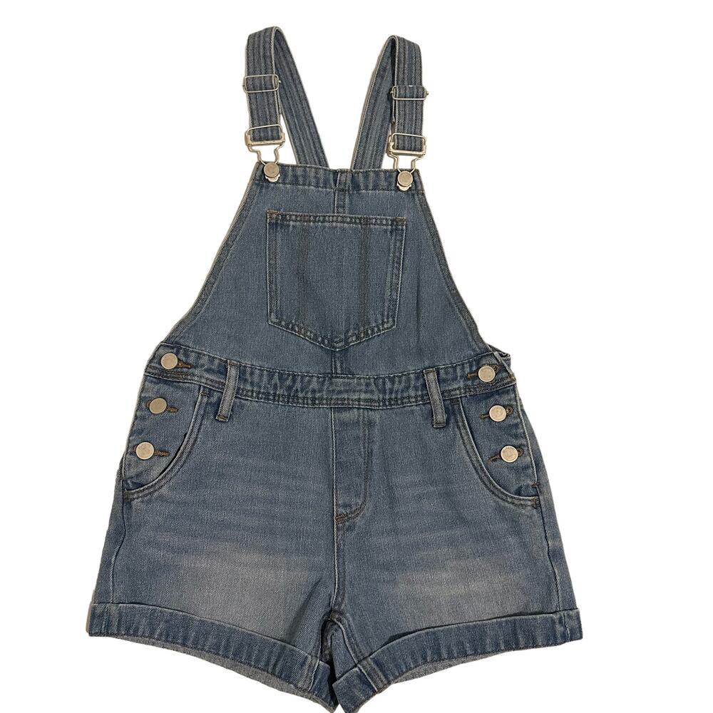 NWOT Blank NYC Girls Denim Shortalls Size 10
